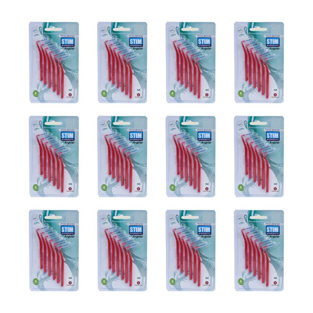 Stim Interdental Angular Brush Pack Of 12
