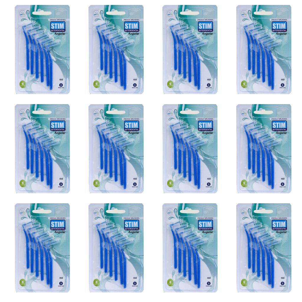 Stim Interdental Angular Brush Pack Of 12