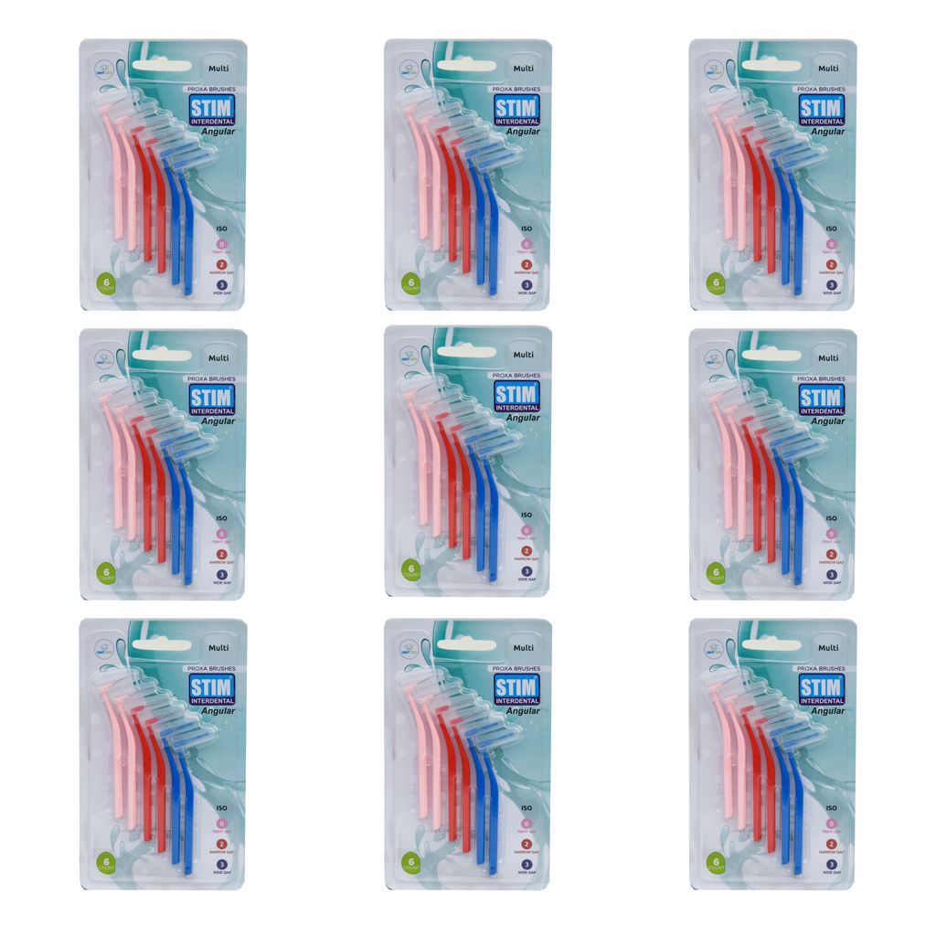 Stim Interdental Angular Brush Pack Of 12